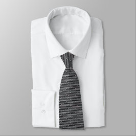 William Morris Mörk Stark Silke Mosaic Necktie Slips