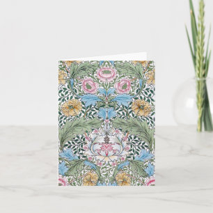 William Morris Myrtle Blommönster Note Cards Kort