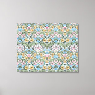 William Morris Myrtle Mönster Wrapped Canvas