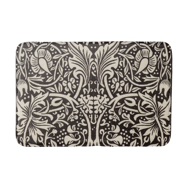William Morris Narciss Tapetmönster Badrumsmatta (Framsidan)