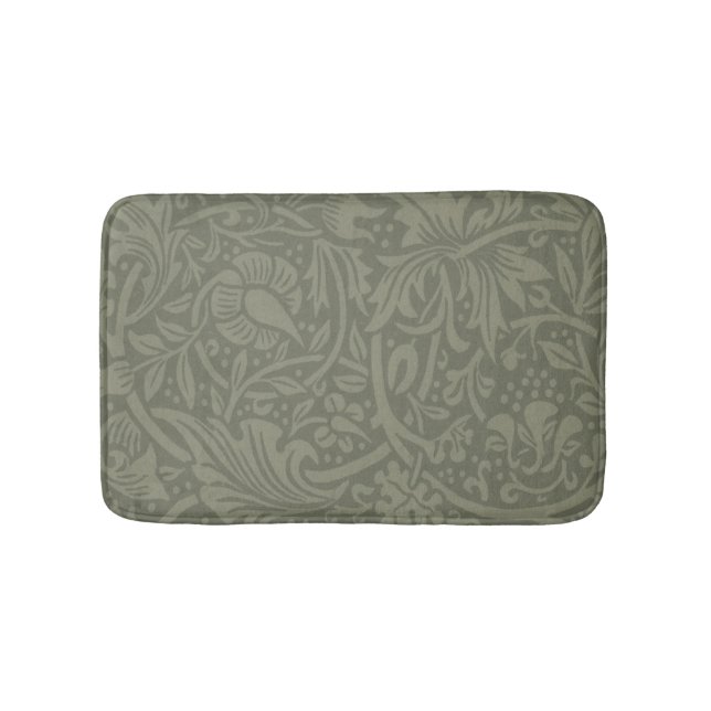 William Morris Narciss Tapetmönster Badrumsmatta (Framsidan)