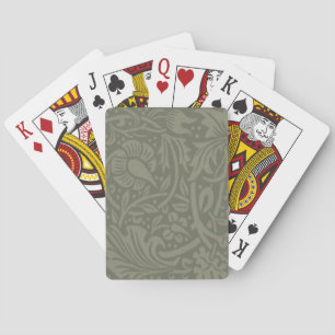 William Morris Narciss Tapetmönster Casinokort
