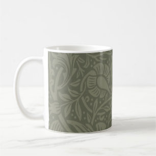 William Morris Narciss Tapetmönster Kaffemugg