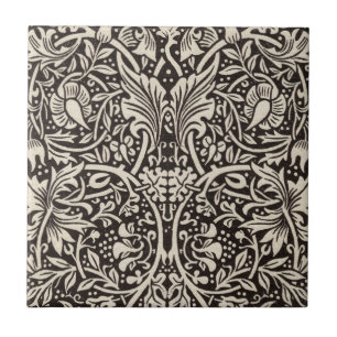 William Morris Narciss Tapetmönster Kakelplatta