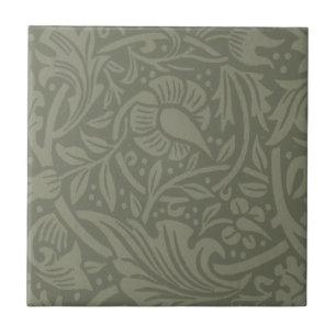 William Morris Narciss Tapetmönster Kakelplatta