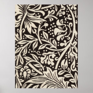 William Morris Narciss Tapetmönster Poster