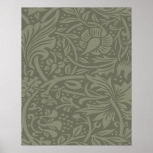 William Morris Narciss Tapetmönster Poster
