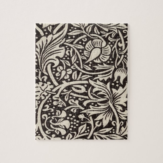 William Morris Narciss Tapetmönster Pussel (Vertikal)