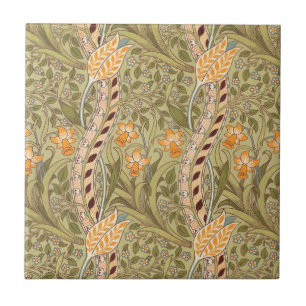 William Morris Narcissus Trädgård Blomma Klassisk  Kakelplatta