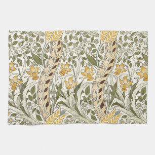 William Morris Narcissus Trädgård Blomma Klassisk Kökshandduk