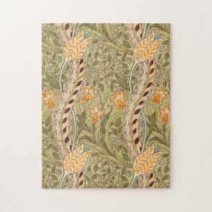William Morris Narcissus Trädgård Blomma Klassisk Pussel