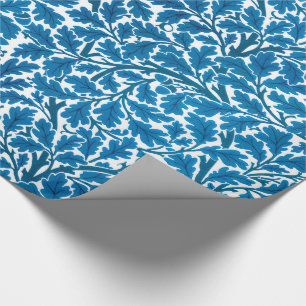 William Morris Oak Lövs, Sapphire Blue and White Presentpapper