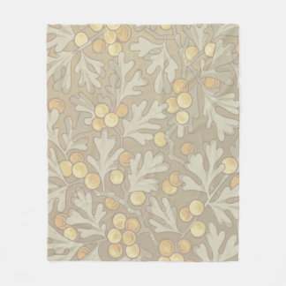 William Morris Oak och Acorn Ull Blank Fleecefilt