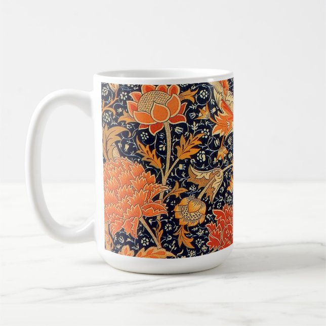 William Morris Orange Cray Kaffemugg (Vänster)