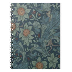 William Morris Orchard Mönster Art Anteckningsbok
