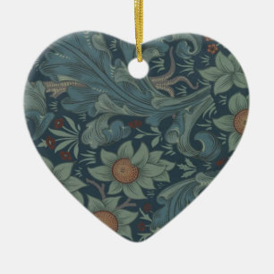 William Morris Orchard Mönster Art Julgransprydnad Keramik
