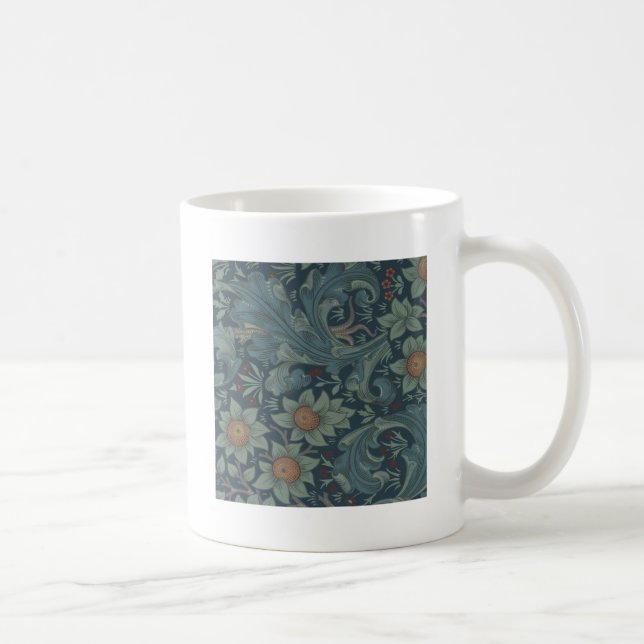 William Morris Orchard Mönster Art Kaffemugg (Höger)