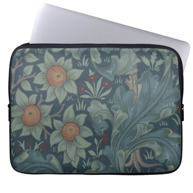 William Morris Orchard Mönster Art Laptop Fodral (Framsidan)