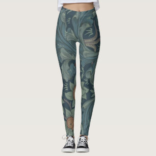 William Morris Orchard Mönster Art Leggings