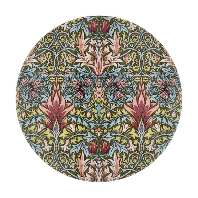 William Morris Ormhuvud Blommönster (Framsidan)