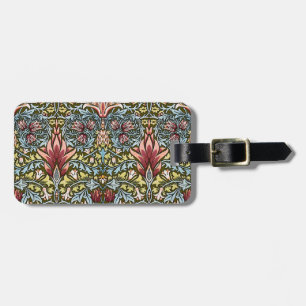 William Morris Ormhuvud Blommönster Bagagebricka