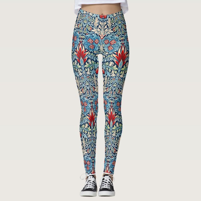William Morris - Ormhuvud Leggings (Framsida)