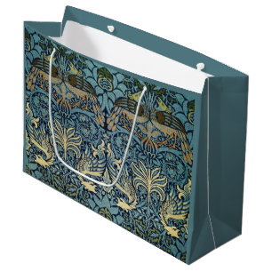 William Morris Påfågel och Drakvävt Mönster