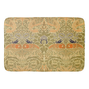 William Morris Peacock & Dragon Arts & Crafts Badrumsmatta