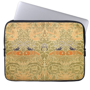 William Morris Peacock & Dragon Arts & Crafts Laptop Fodral