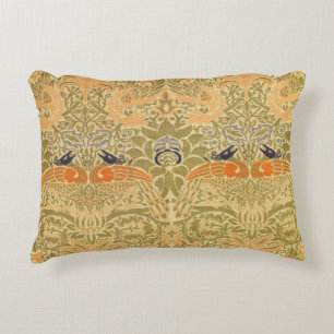 William Morris Peacock & Dragon Arts & Crafts Prydnadskudde