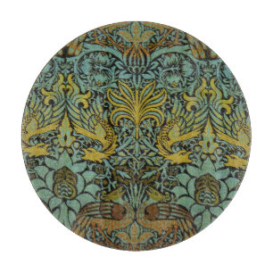 William Morris Peacock Dragon Tapet