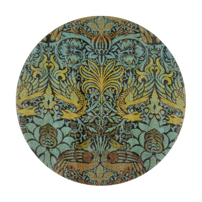 William Morris Peacock Dragon Tapet (Framsidan)