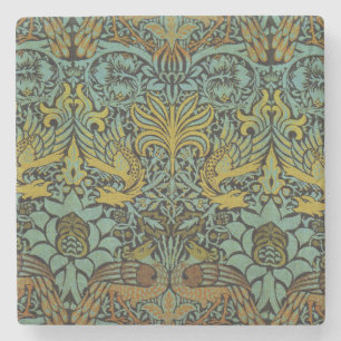 William Morris Peacock Dragon Tapet Stenunderlägg