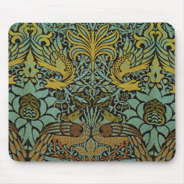 William Morris Peacock Dragon Wallpaper  Musmatta (Framsidan)