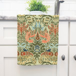 William Morris Peacock och Dragon Kökshandduk<br><div class="desc">Anpassning av mönster Peacock- och Draggodset William Morris 1878.</div>