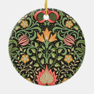William Morris Persian Blommigt Antique Julgransprydnad Keramik