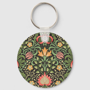 William Morris Persian Blommigt Antique Nyckelring