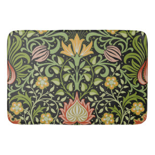 William Morris Persian Blommigt Botanical Design Badrumsmatta