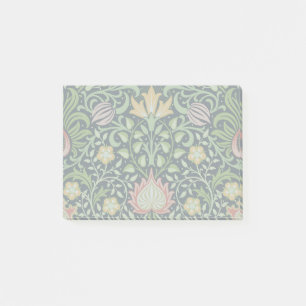 William Morris Persian Blommigt Botanical Design Post-it Block