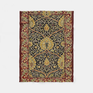 William Morris Persian Carpet Art Print Design Fleecefilt