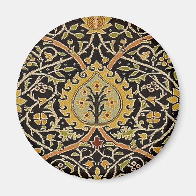 William Morris Persian Carpet Art Print Design Magnet (Framsidan)