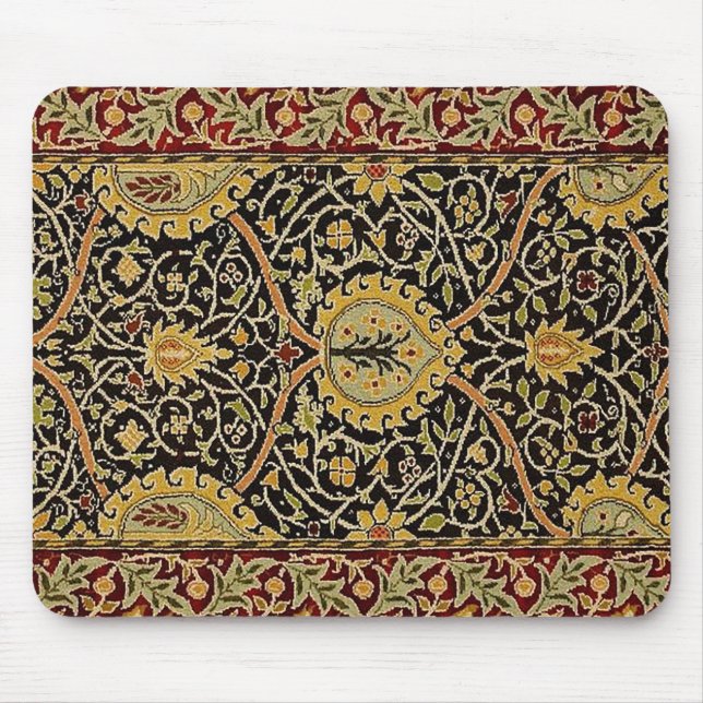 William Morris Persian Carpet Art Print Design Musmatta (Framsidan)