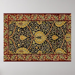 William Morris Persian Carpet Art Print Design Poster