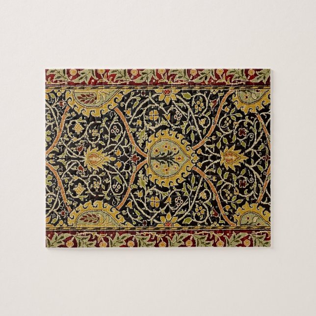 William Morris Persian Carpet Art Print Design Pussel (Horisontell)
