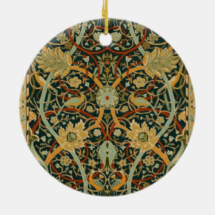 William Morris Persian Oriental Carpet Art Julgransprydnad Keramik