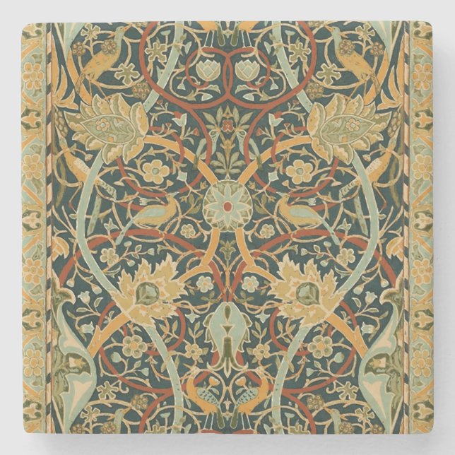 William Morris Persian Oriental Carpet Art Stenunderlägg (Framsidan)
