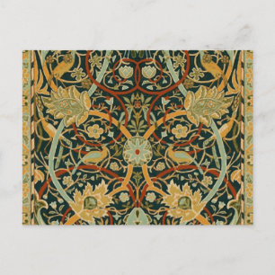 William Morris Persian Oriental Carpet Art Vykort