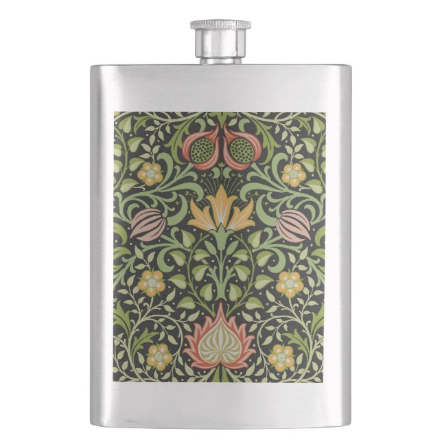 William Morris persiskt blomster botanisk design Fickplunta (Framsidan)