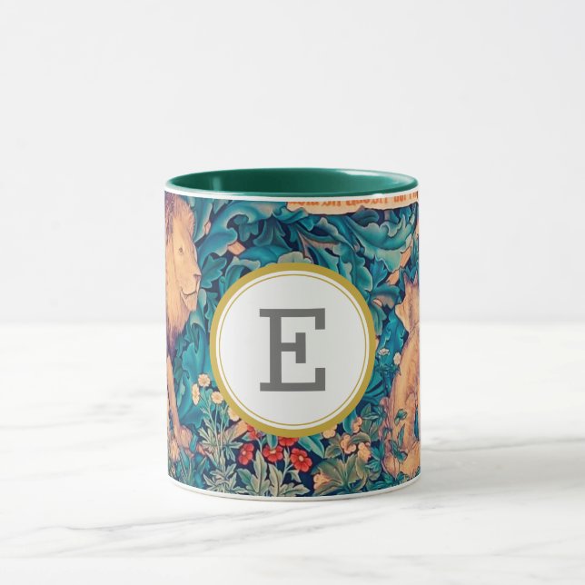William Morris PERSONLIG INITIAL Mugg (Center)