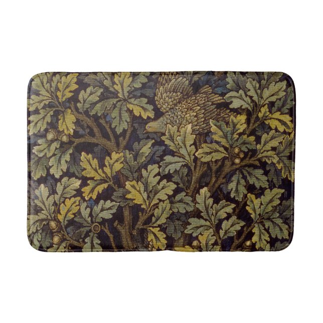William Morris - Pheasant Bird Träd Botanical Badrumsmatta (Framsidan)